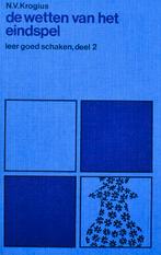 Krogius: De wetten van het eindspel, Ophalen of Verzenden, Zo goed als nieuw, Denksport
