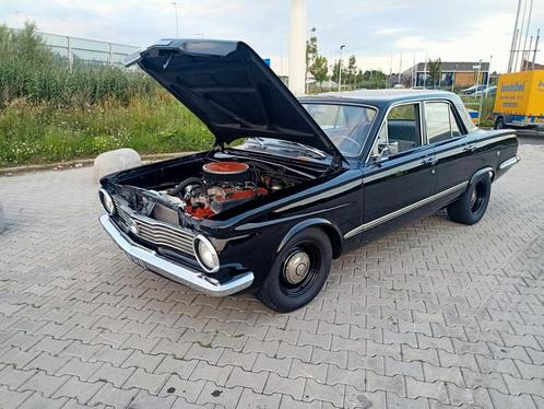 Plymouth Valiant 1964 5.2 V8 Whiplash cam 300-350pk (mopar), Auto's, Overige Auto's, Particulier, Sedan, Geïmporteerd, Zwart, Ophalen