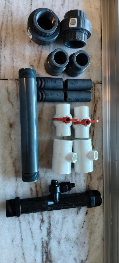 Pijp fittingen, Doe-het-zelf en Verbouw, Buizen en Afvoer, Nieuw, Bochten, Pvc, Minder dan 2 meter, Ophalen of Verzenden