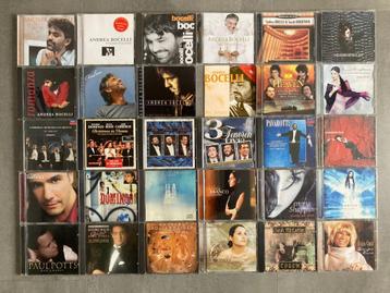 Andrea Bocelli,Potts,Chaplin,Pavarotti,Branco,Safina,Bright beschikbaar voor biedingen