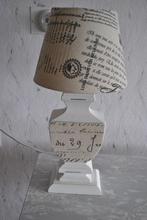 Tafellamp, schemerlamp, brocante, Ophalen of Verzenden, Gebruikt, 50 tot 75 cm