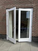 Openslaande tuindeuren hardhout met HR++ veiligheidsglas, Doe-het-zelf en Verbouw, Deuren en Horren, Ophalen, 80 tot 100 cm, 215 cm of meer
