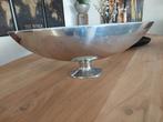 Langwerpige metalen schaal 60 cm breed, Ophalen, Overige materialen, Gebruikt, Schaal