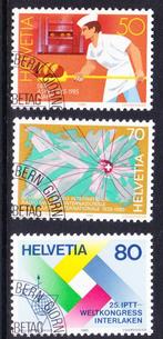 Zwitserland 1985 gestempeld mi 1301 - 1303, Postzegels en Munten, Postzegels | Europa | Zwitserland, Verzenden, Postfris
