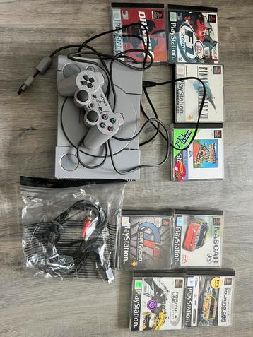 PlayStation 1 met 8 spellen beschikbaar voor biedingen