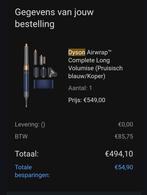 Dyson airwrap complete long volumise, Sieraden, Tassen en Uiterlijk, Uiterlijk | Haarverzorging, Ophalen of Verzenden, Zo goed als nieuw