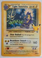 Light Toxtricity SWSH137 - Sword & Shield Promo, Ophalen of Verzenden, Zo goed als nieuw, Losse kaart, Foil