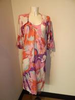 Antik Batik jurk kleurrijke grote print vestje eraan 38, Maat 38/40 (M), Overige kleuren, Verzenden, Antik batik