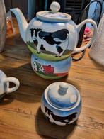 Delfts Blauw Theeset - Handgeschilderd, Huis en Inrichting, Ophalen, Gebruikt, Overige typen, Overige stijlen