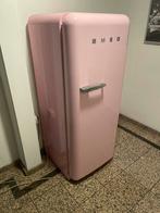 Roze Smeg Koelkast, Witgoed en Apparatuur, Koelkasten en IJskasten, 150 tot 200 liter, Gebruikt, Ophalen of Verzenden, Energieklasse A of zuiniger