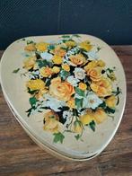 Vintage TCHIBO koffie blik hartvorm., Ophalen of Verzenden