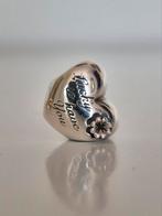 Pandora hart & klavertje vier bedel, Sieraden, Tassen en Uiterlijk, Pandora, Nieuw, Ophalen of Verzenden, 1 bedel