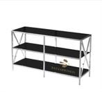 Side table Amberglass, Huis en Inrichting, Ophalen of Verzenden, Zo goed als nieuw, 25 tot 50 cm, Glas