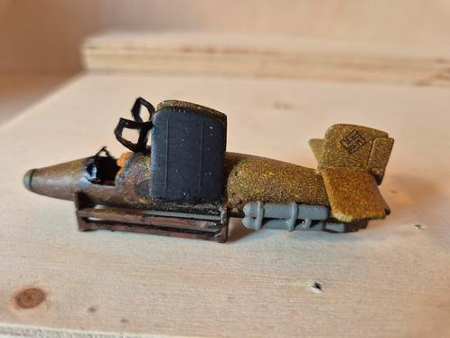 H0 DR minitanks Bachem Ba 349 Natter wunderwaffe vliegtuig, Hobby en Vrije tijd, Modeltreinen | H0, Nieuw, Gelijkstroom of Wisselstroom
