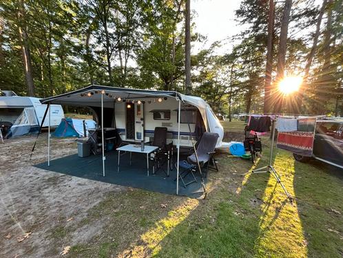 Hobby 440 SF BOVAG 2024 | 2005 | Inclusief voortent & mover, Caravans en Kamperen, Caravans, Particulier, tot en met 4, 1000 - 1250 kg
