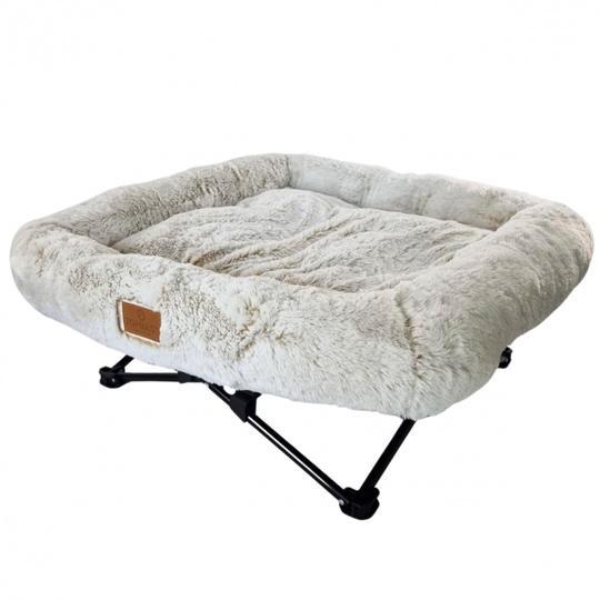 Topmast hondenstretcher fluffy snowy white, Dieren en Toebehoren, Hondenmanden, Nieuw, Pluche, Ophalen of Verzenden