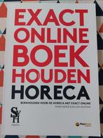 Exact Online Boekhouden Horeca, Ingrid Bergé & Willem van Raak, Ophalen of Verzenden, Zo goed als nieuw, MBO