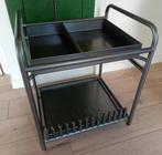 Metalen werkbank, planttafeltje, bartafel, Huis en Inrichting, Keuken | Keukenelementen, Zo goed als nieuw, Minder dan 100 cm