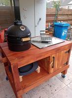 buitenkeuken teakhout, Ophalen, Houtskool, Zelf gemaakt, Nieuw