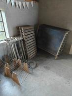 Oude kalverhokken, 7 stuks, Dieren en Toebehoren, Overige Dieren, Januari, Meerdere dieren