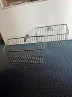 NIEUW! M design opberg mandjes hangend 2 st Chrome €13,99, Overige materialen, Mand, Nieuw, Ophalen of Verzenden