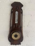 Antieke Barometer met Thermometer, Ophalen of Verzenden