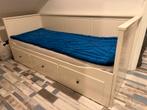 IKEA Hemnes Uitschuifbed - Logeerbed, Ophalen, 90 cm, Wit, Tweepersoons