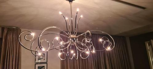BEN DEMMERS DESIGN HANGLAMP FLORENCE, Huis en Inrichting, Lampen | Kroonluchters, Zo goed als nieuw, Glas, Metaal, Ophalen