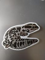 Luipaard gekko sticker reptiel, Ophalen of Verzenden, Zo goed als nieuw, Overige typen