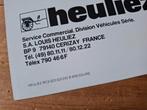 Peugeot 604 HLZ Taxi Heuliez sheet, Ophalen of Verzenden, Zo goed als nieuw, Peugeot