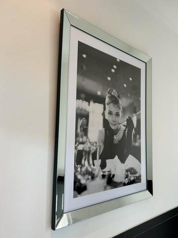 Audrey Hepburn plaat in Spiegellijst beschikbaar voor biedingen