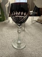 Kristallen glas dieprode kleur, Antiek en Kunst, Ophalen of Verzenden