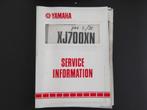 serv Information map Yamaha XJ700XN XNC 1985, Verzenden, Yamaha