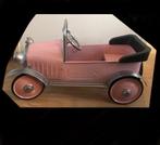Roze retro trapauto z.g.a.n!!, Kinderen en Baby's, Speelgoed | Buiten | Voertuigen en Loopfietsen, Trapvoertuig, Zo goed als nieuw