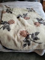 Nieuwe 1 persoons Merino lamswollen deken 100x 150 cm, Ophalen of Verzenden, Nieuw, Eenpersoons, Deken of Dekbed