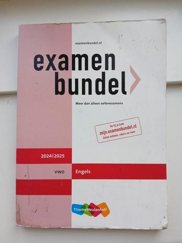 Examenbundel vwo engels 2024/ 2025 beschikbaar voor biedingen
