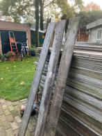 Schuttingplanken 170 cm gebruikt., Tuin en Terras, Palen, Balken en Planken, Ophalen of Verzenden, Gebruikt, Minder dan 180 cm