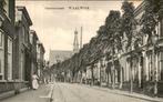 Waalwijk - Grootestraat - Straatbeeld, Verzamelen, Ansichtkaarten | Nederland, Ophalen of Verzenden, 1920 tot 1940, Gelopen, Noord-Brabant