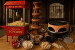 Te huur popcornmachine/chocoladefontein en pizzarette, Hobby en Vrije tijd, Ophalen, Zo goed als nieuw, Kerst of Sinterklaas