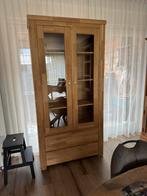 Vitrine kast, Huis en Inrichting, Kasten | Vitrinekasten, Ophalen, 200 cm of meer, 50 tot 100 cm, Zo goed als nieuw
