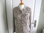 Mooie blouse maat M van Elvira ., Ophalen of Verzenden, Zo goed als nieuw, Maat 38/40 (M), Beige