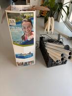 Zwembad 3.7m - gratis af te halen, Tuin en Terras, Ophalen, Gebruikt, Rond, Opzetzwembad