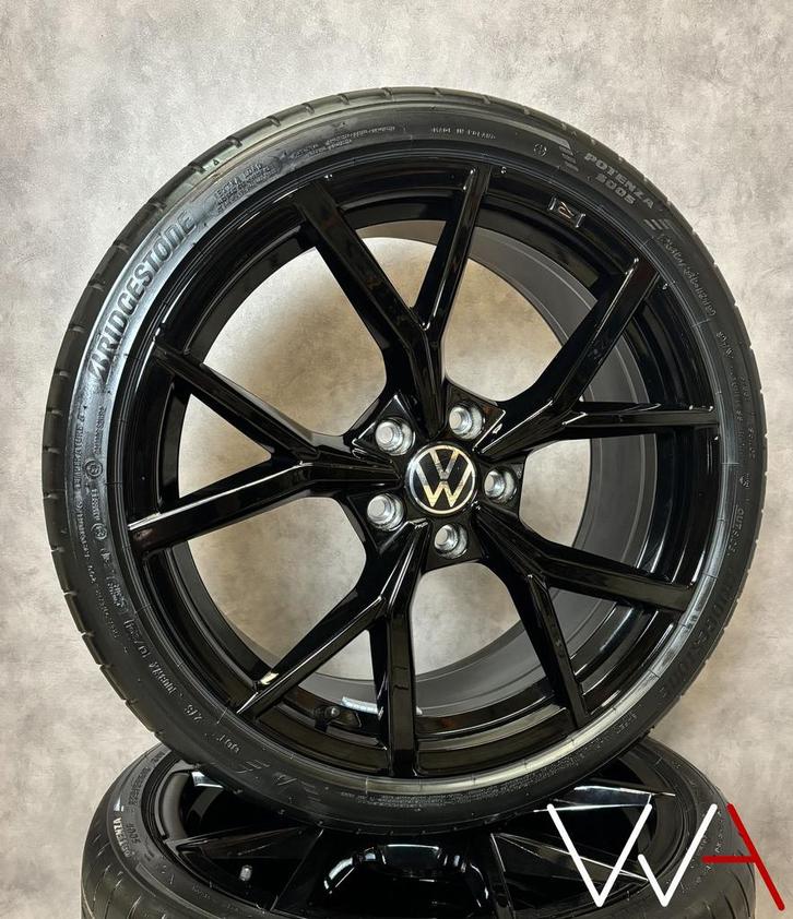 19” Volkswagen Golf 8 GTI / R “Estoril” velgen OEM NIEUW, Auto-onderdelen, Banden en Velgen, Banden en Velgen, Zomerbanden, 19 inch
