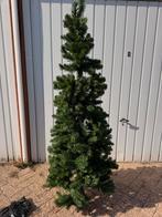 Kunst kerstboom kant met werkende verlichting, Ophalen, Gebruikt