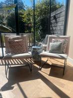 2 elegante strakke fauteuils, Huis en Inrichting, Fauteuils, Ophalen, Gebruikt