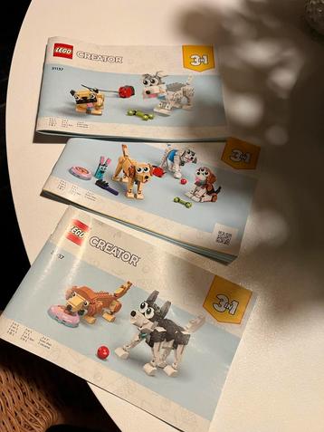 LEGO Creator 31137 Leuke Honden beschikbaar voor biedingen