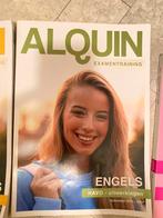 Engels Alquin examentraining HAVO - Tekstboek + Uitwerkboek, Ophalen of Verzenden, Zo goed als nieuw