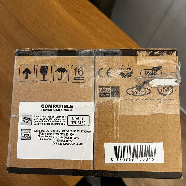 2x Toner Brother TN 2420, Computers en Software, Printerbenodigdheden, Nieuw, Toner, Ophalen of Verzenden