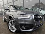 Audi Q3 2.0 TFSI quattro S Line Automaat | Leer, Auto's, Gebruikt, Zwart, 4 cilinders, 1984 cc