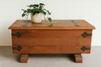 Antieke dekenkist, Huis en Inrichting, Woonaccessoires | Kisten, Ophalen, Minder dan 50 cm, 50 tot 100 cm, Eikenhout
